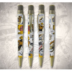Stylo Roller Retro51® Rocketeer Bande dessinée Couleur