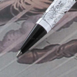 Stylo Roller Retro51® Rocketeer Bande dessinée noir et blanc