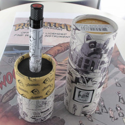 Stylo Roller Retro51® Rocketeer Bande dessinée noir et blanc