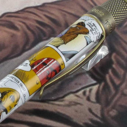 Stylo Roller Retro51® Rocketeer Bande dessinée Couleur