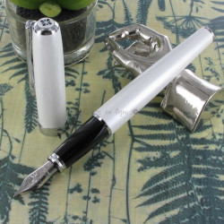 Stylo Plume Fine Diplomat® Excellence A2 Laqué Pearl Chrome