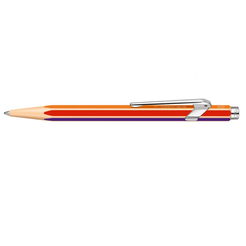 Stylo Bille Caran d'Ache® 849 "Colour Treasure" Arc-en-ciel Chaud