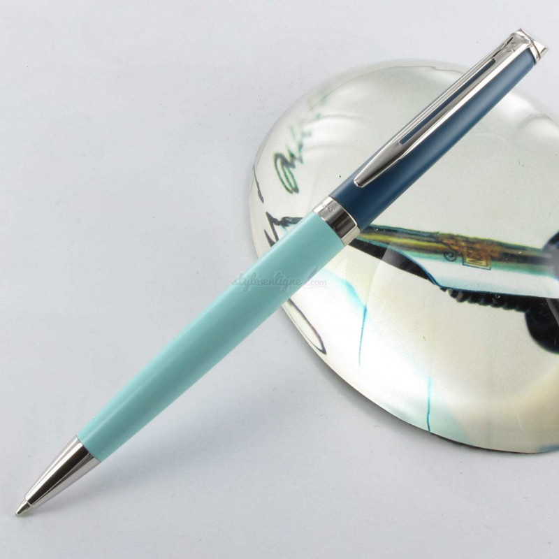 Stylo Bille WATERMAN® Hémisphère® Colour Blocking Green Stylo Bille WATERMAN® Hémisphère® Colour Blocking Green