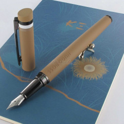 Stylo Plume Moyenne Hugo Boss® Loop® Iconic Camel