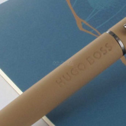 Stylo Plume Moyenne Hugo Boss® Loop® Iconic Camel