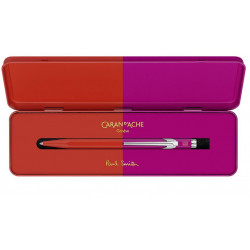Stylo Bille Caran d'Ache® 849 "PAUL SMITH" Warm Red & Melrose Pink - Édition Limitée
