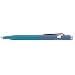 Stylo Bille Caran d'Ache® 849 "PAUL SMITH" Cyan Blue & Steel Blue - Édition Limitée