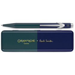Stylo Bille Caran d'Ache® 849 "PAUL SMITH" Racing Green & Navy Blue - Édition Limitée