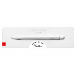 Stylo Roller Caran d'Ache® "Mod.849" Blanc Vernis
