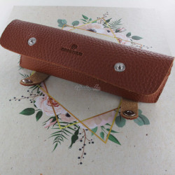 Stylo Bille Oberthur® "Quito" Bois d'Olivier + Etui Manta offert