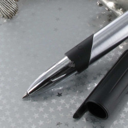 Stylo Roller ST Dupont® Défi Millenium Noir & Chrome