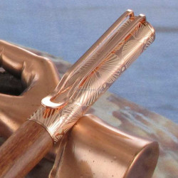 Stylo Roller Oberthur® "Mimizan" Bois de Rose
