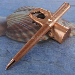 Stylo Roller Oberthur® "Mimizan" Bois de Rose