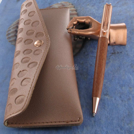 Stylo Bille Oberthur® "Mimizan" Bois de Rose