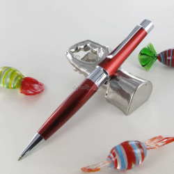 Stylo Bille Cross® Beverly Rouge + Etui cuir Cross® Noir