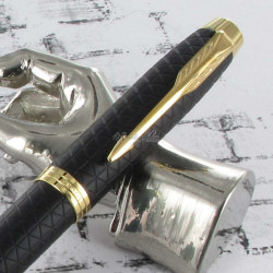 Stylo Plume Moyenne Parker® IM Noir Mat Strié