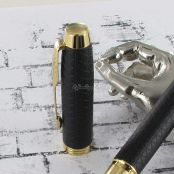 Stylo Plume Moyenne Parker® IM Noir Mat Strié