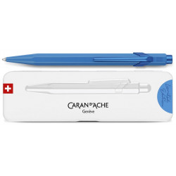 Stylo Bille Caran d'Ache® 849 "Claim Your Style" Bleu Azur