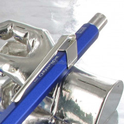 Stylo Bille Caran d'Ache® 849 "COLORMAT-X" Bleu