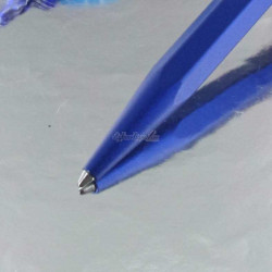 Stylo Bille Caran d'Ache® 849 "COLORMAT-X" Bleu