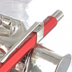 Stylo Bille Caran d'Ache® 849 "COLORMAT-X" Rouge