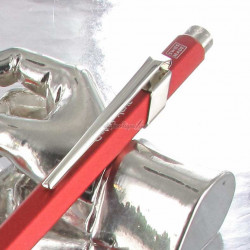 Stylo Bille Caran d'Ache® 849 "COLORMAT-X" Rouge