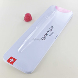 Stylo Bille Caran d'Ache® 849 "COLORMAT-X" Rose