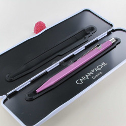 Stylo Bille Caran d'Ache® 849 "COLORMAT-X" Rose