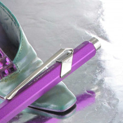 Stylo Bille Caran d'Ache® 849 "COLORMAT-X" Violet