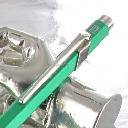 Stylo Bille Caran d'Ache® 849 "COLORMAT-X" Vert
