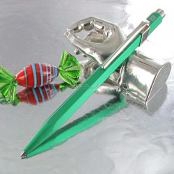 Stylo Bille Caran d'Ache® 849 "COLORMAT-X" Vert