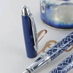 Parure de Stylos Plume & Bille Enzo Varini® "Maggiore" Marine