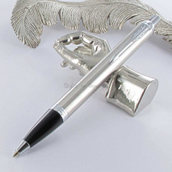 Stylo Bille PARKER® IM Acier Finition chromée