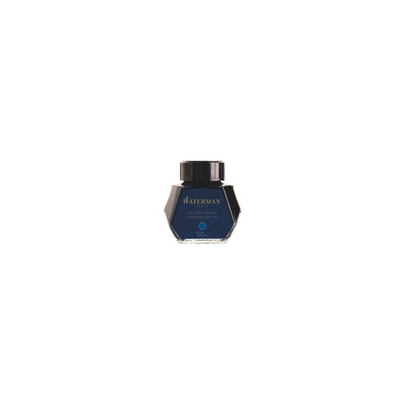 Flacon d'encre Waterman© Bleu-Noir 50ml Flacon d'encre Waterman© Bleu-Noir 50ml