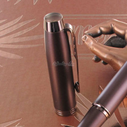Stylo Roller PARKER® IM Monochrome Marron et Cuivre