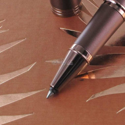 Stylo Roller PARKER® IM Monochrome Marron et Cuivre