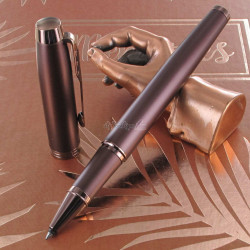 Stylo Roller PARKER® IM Monochrome Marron et Cuivre