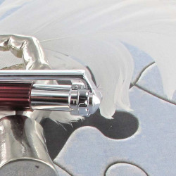 Stylo Bille Recife® Iron Age Gotham Rubis