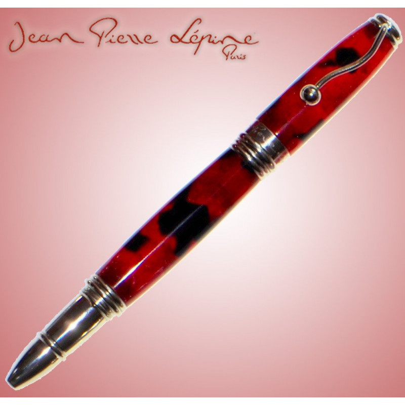 Stylo Roller Rouge & Noir "INDIGO" Jean Pierre Lépine® Stylo Roller Rouge & Noir "INDIGO" Jean Pierre Lépine®