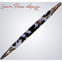 Stylo Bille Noir & Blanc "INDIGO" Jean Pierre Lépine®