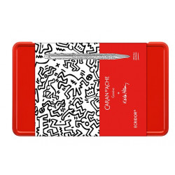 Coffret Stylo Bille et Etui Cuir Caran d'Ache® Ecridor Keith Haring