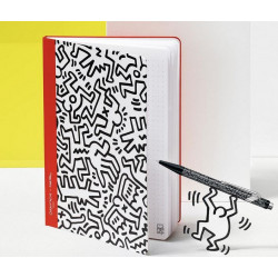 Stylo Bille Caran d'Ache® 849 KEITH HARING Noir - Édition Spéciale