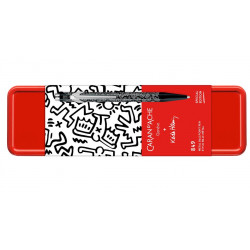Stylo Bille Caran d'Ache® 849 KEITH HARING Noir - Édition Spéciale