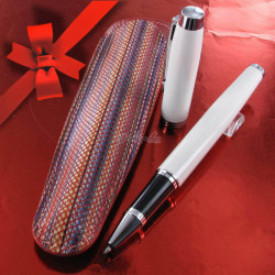 Stylo Roller PARKER® IM Blanc CT + Etui Recife OFFERT