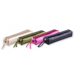 Trousse Clairefontaine Clim Cuir Irisé Gris