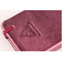 Carnet Cuir Irisé Clairefontaine® Cerise