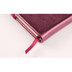 Carnet Cuir Irisé Clairefontaine® Cerise