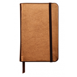 Carnet Cuir Irisé Clairefontaine® Brun