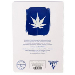 Carnet A5 Clairefontaine® Cyanotype Herbiers