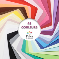 20 Enveloppes Pollen 90x140mm Adhésives Blanc Irisé